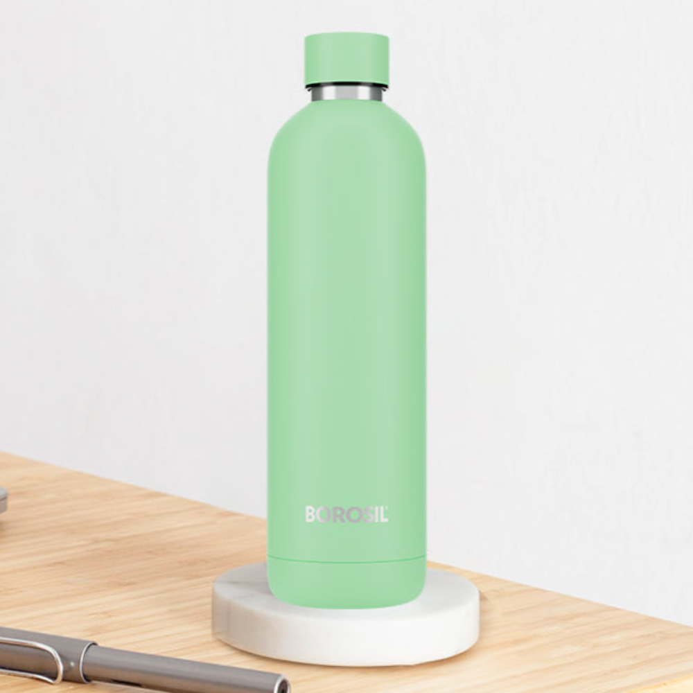 Pre-Printed Pacific Insulated Bottle, Light Green, 700ml, 700ml