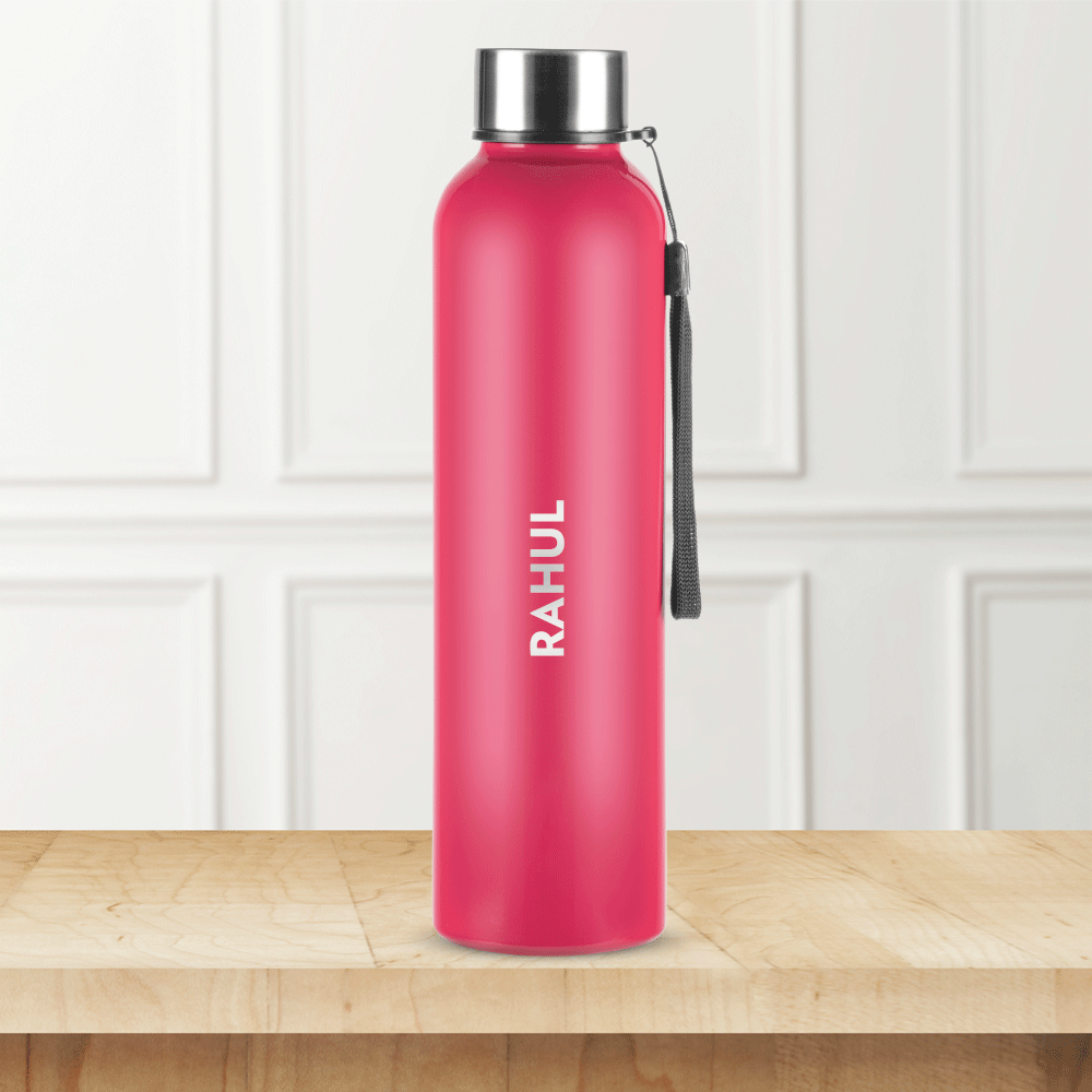 Pre-Printed Laguna SS Bottle Red, 1L, Personalised
