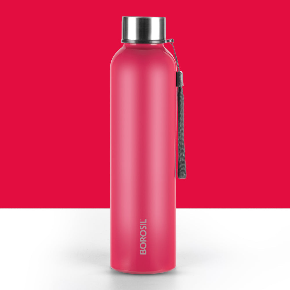 Pre-Printed Laguna SS Bottle Red, 1L, Personalised