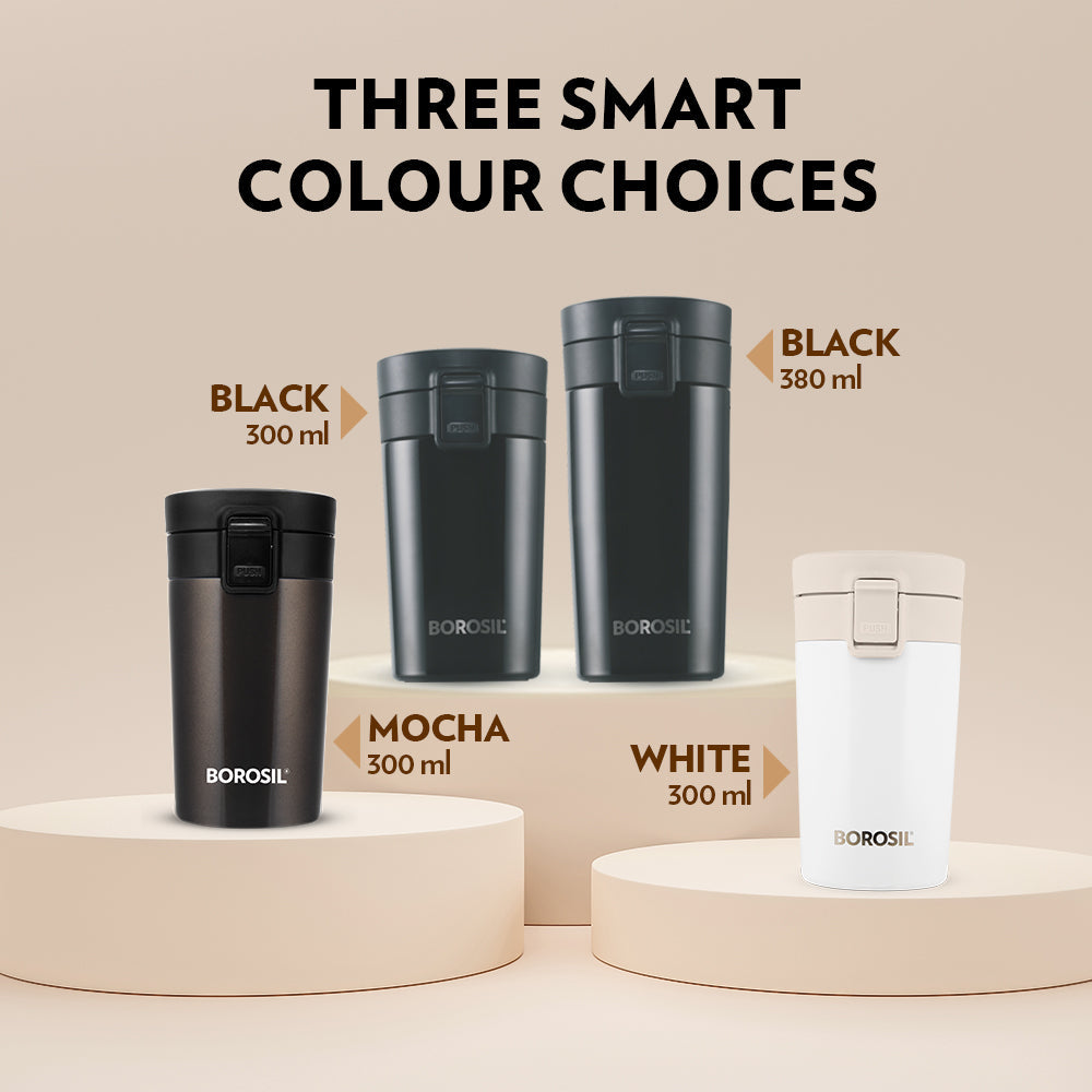 Pre-Printed Coffeemate Insulated Mug Personalise, White, 300ml