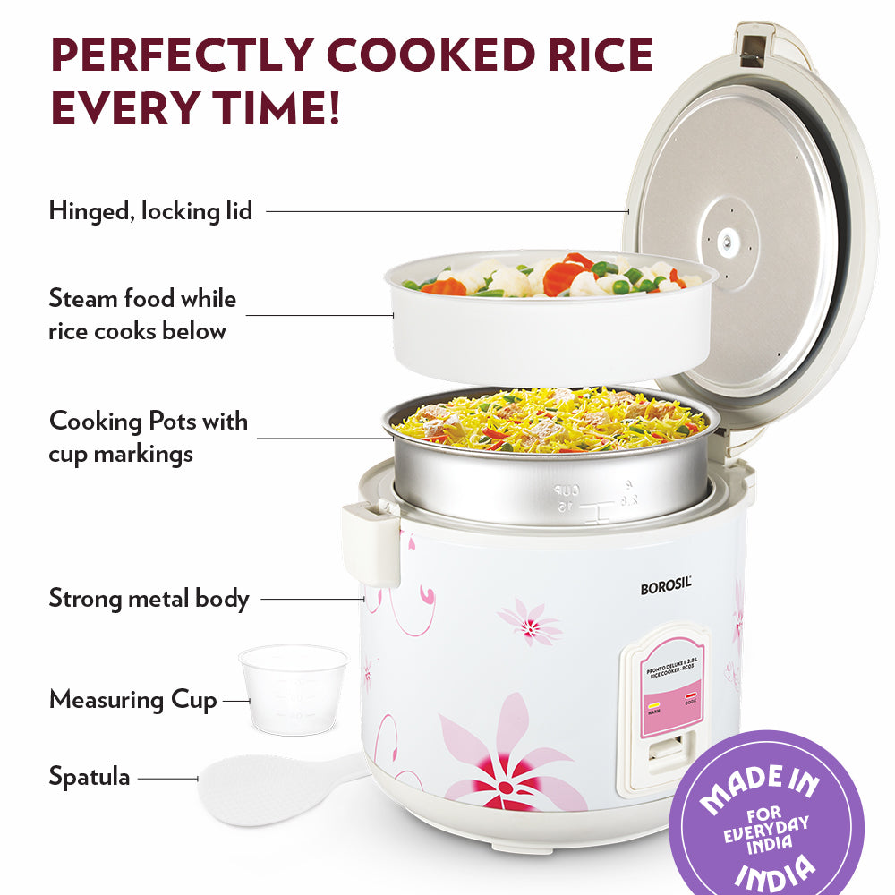Refurbished Pronto Deluxe II 2.8 L Electric Rice Cooker