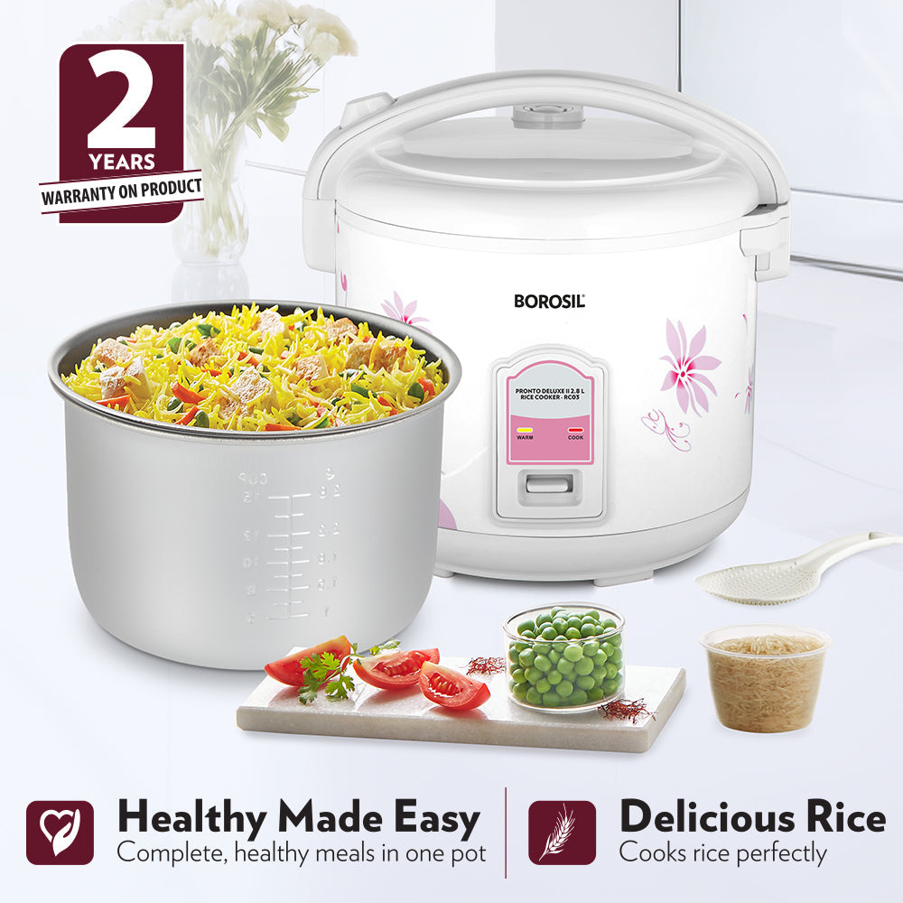Refurbished Pronto Deluxe II 2.8 L Electric Rice Cooker