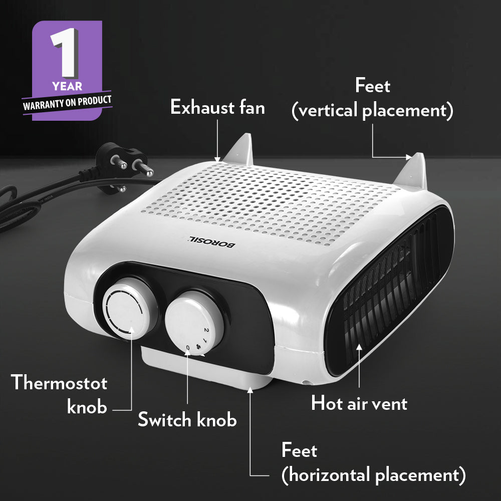 Refurbished Novus Room Heater, 2000W