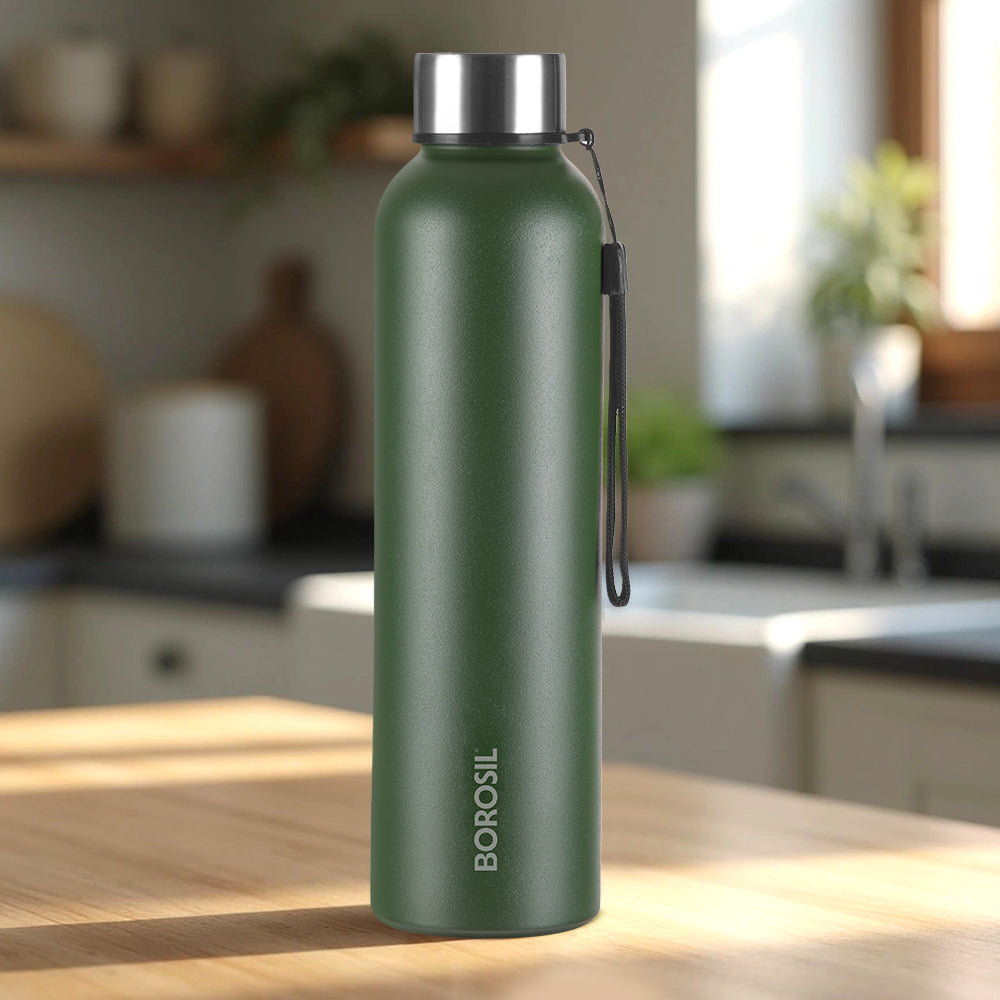 Pre-Printed Laguna SS Bottle Green, 1L, Personalised