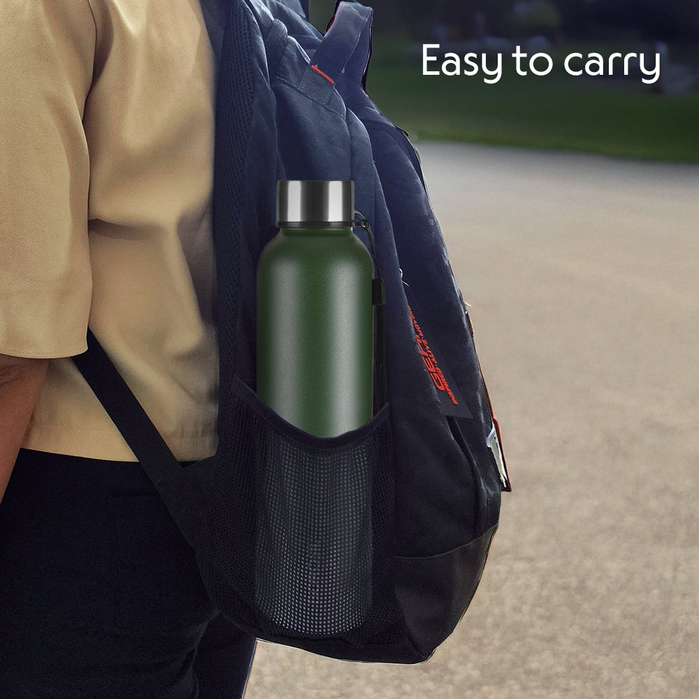 Pre-Printed Laguna SS Bottle Green, 1L, Personalised
