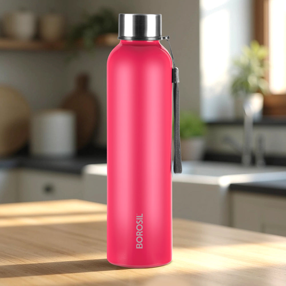 Pre-Printed Laguna SS Bottle Red, 1L, Personalised