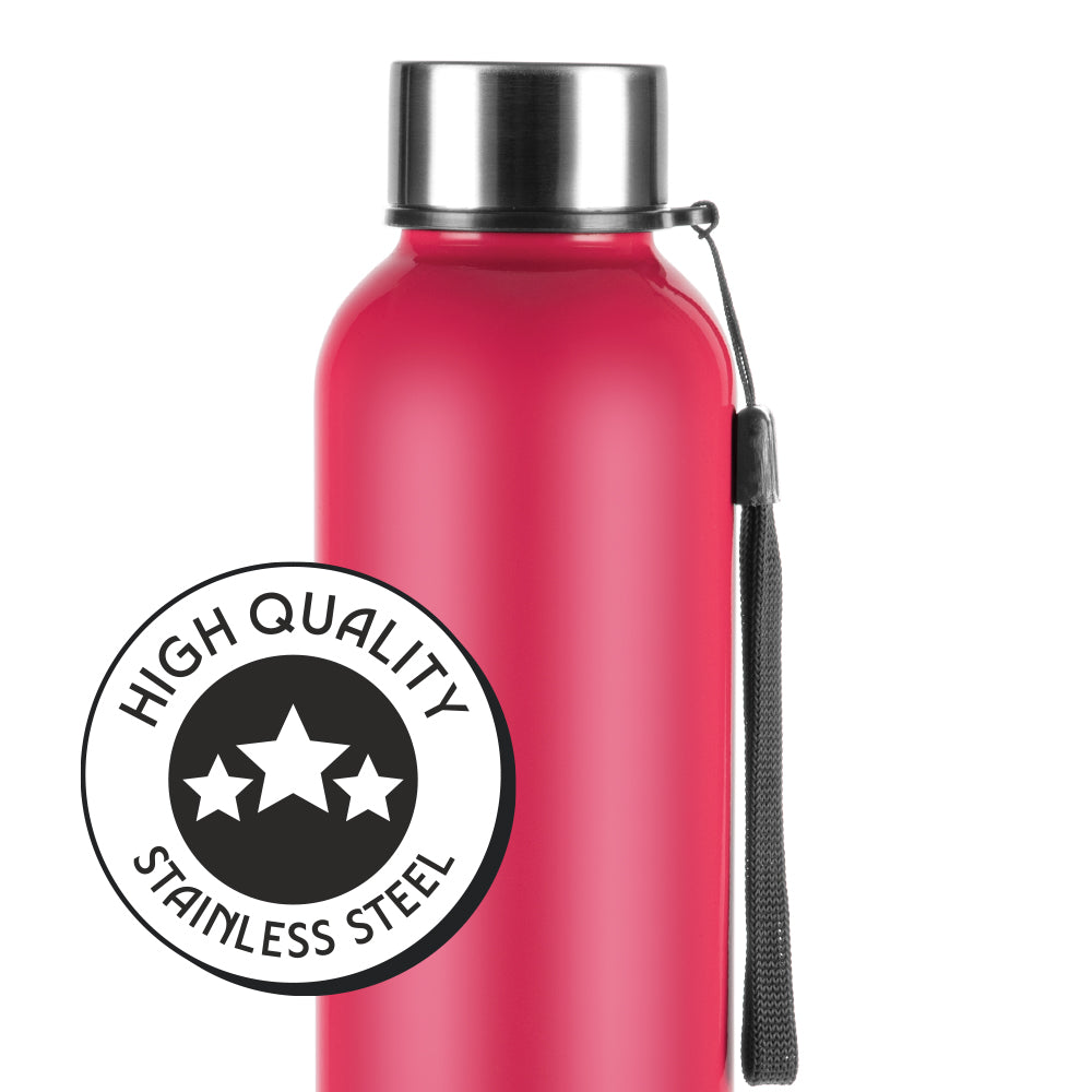 Pre-Printed Laguna SS Bottle Red, 1L, Personalised