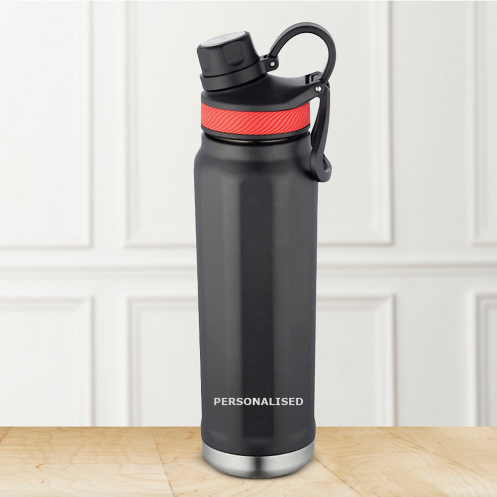 Pre-Printed SportSip Black Personalise, 710ml