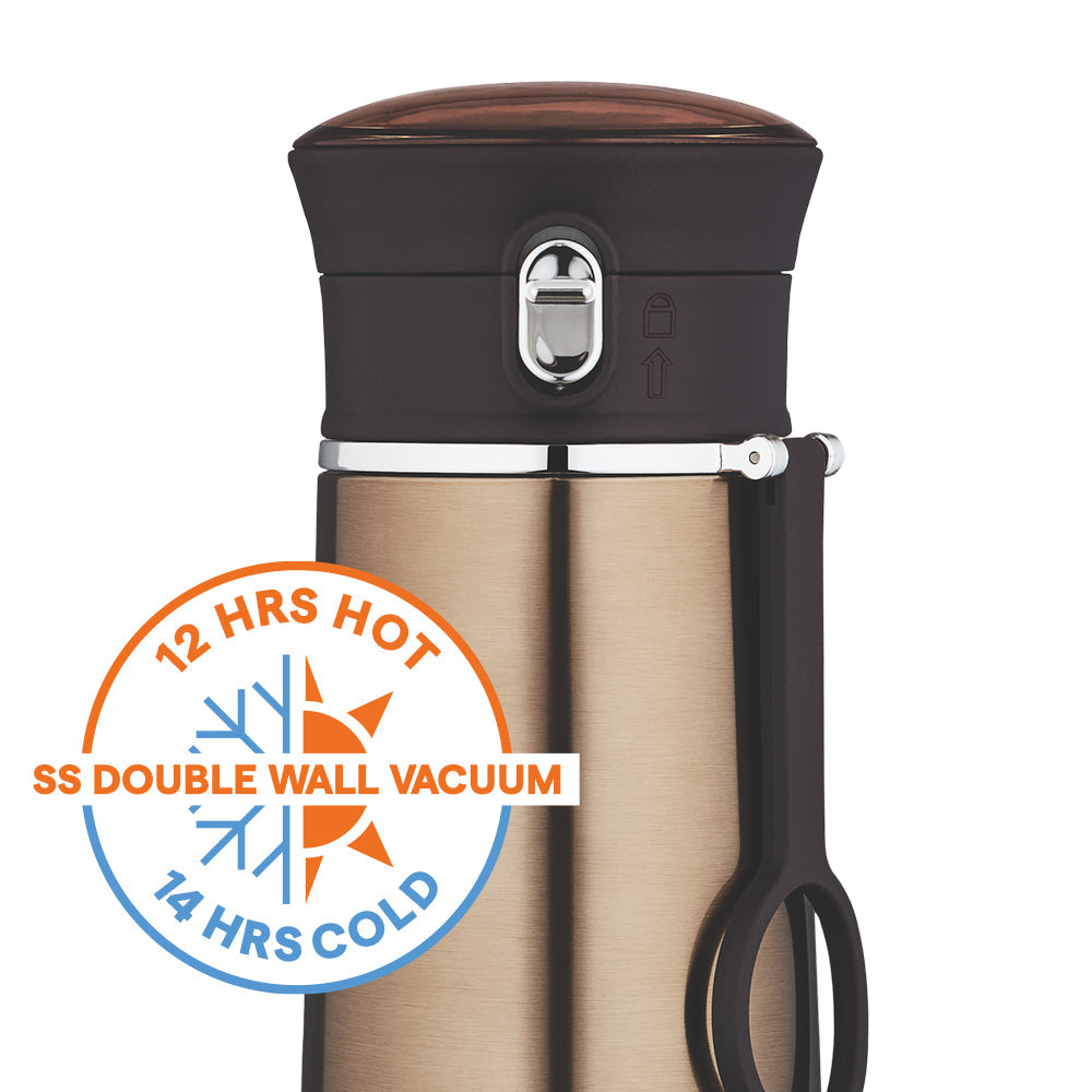 Pre-Printed Travelease Brown Personalise, 360ml