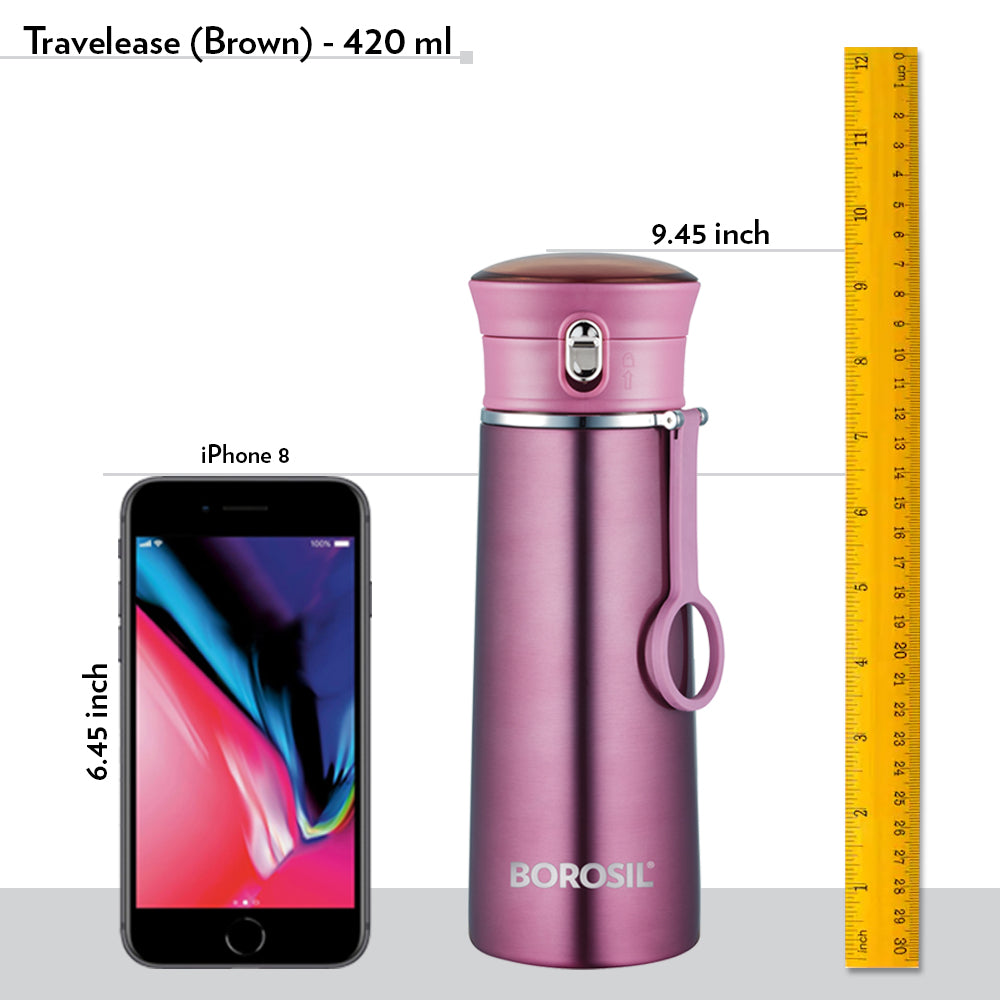 Pre-Printed Travelease Purple, 420ml