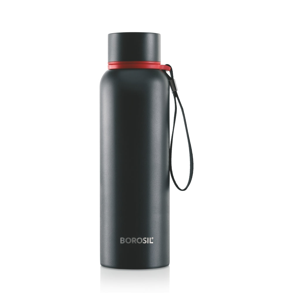 Pre-Printed Trek Double Wall Bottle, Black