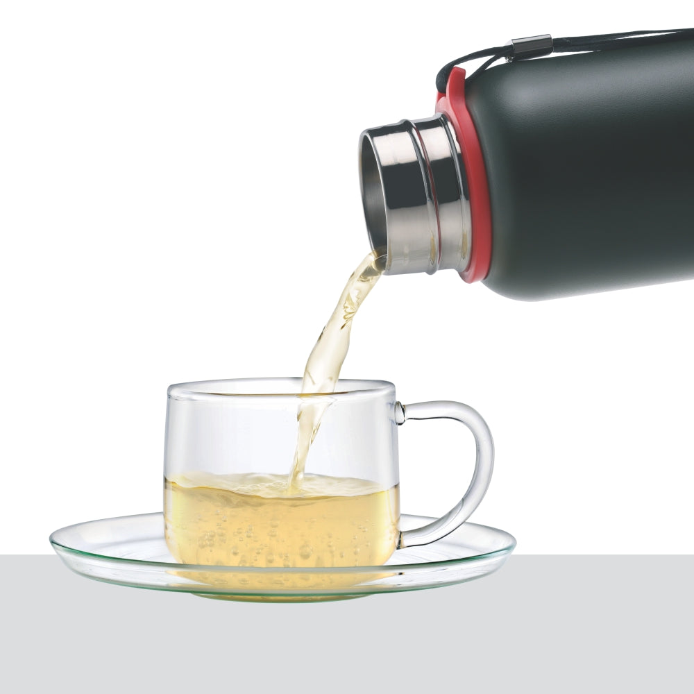 Pre-Printed Trek Double Wall Bottle, Black