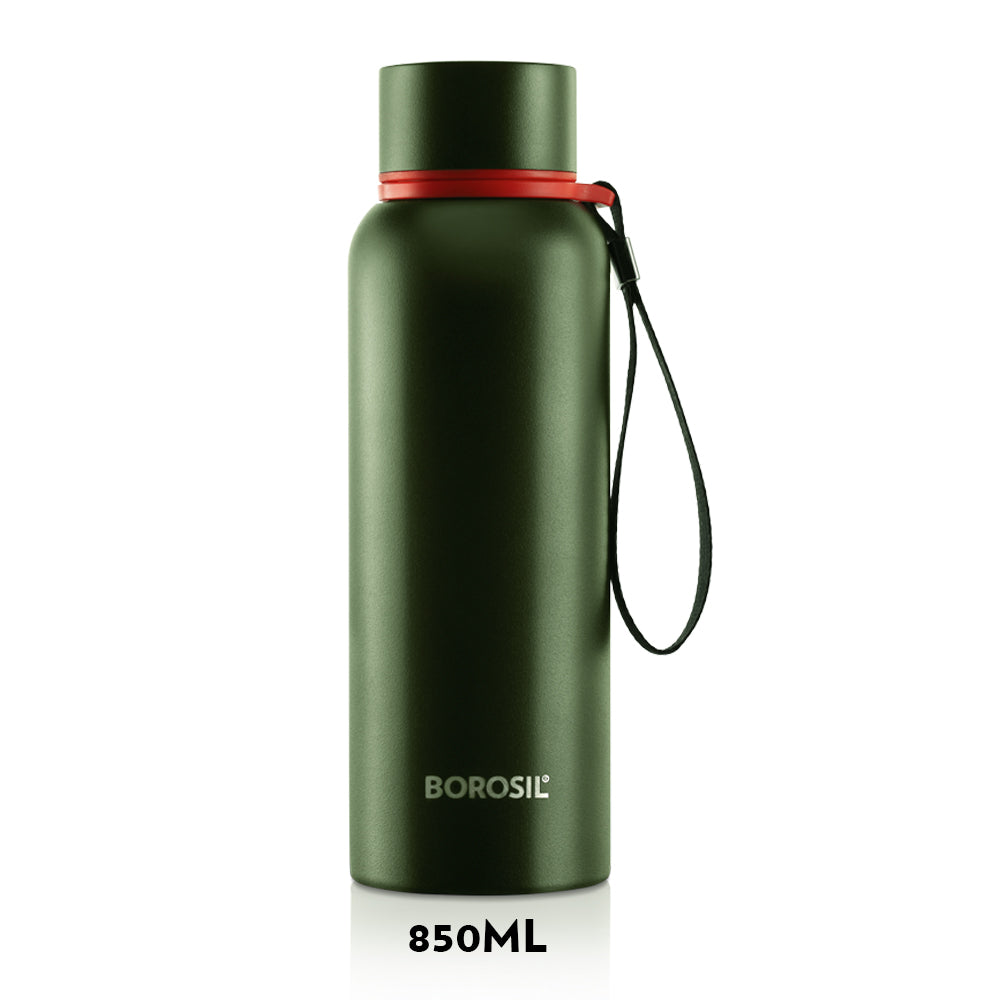 Pre-Printed Trek Double Wall Bottle,Green