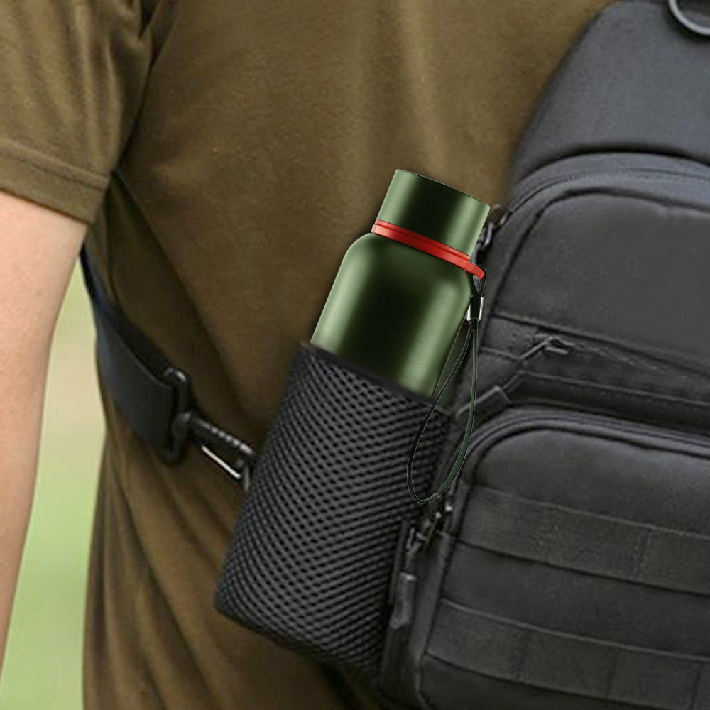 Pre-Printed Trek Double Wall Bottle,Green