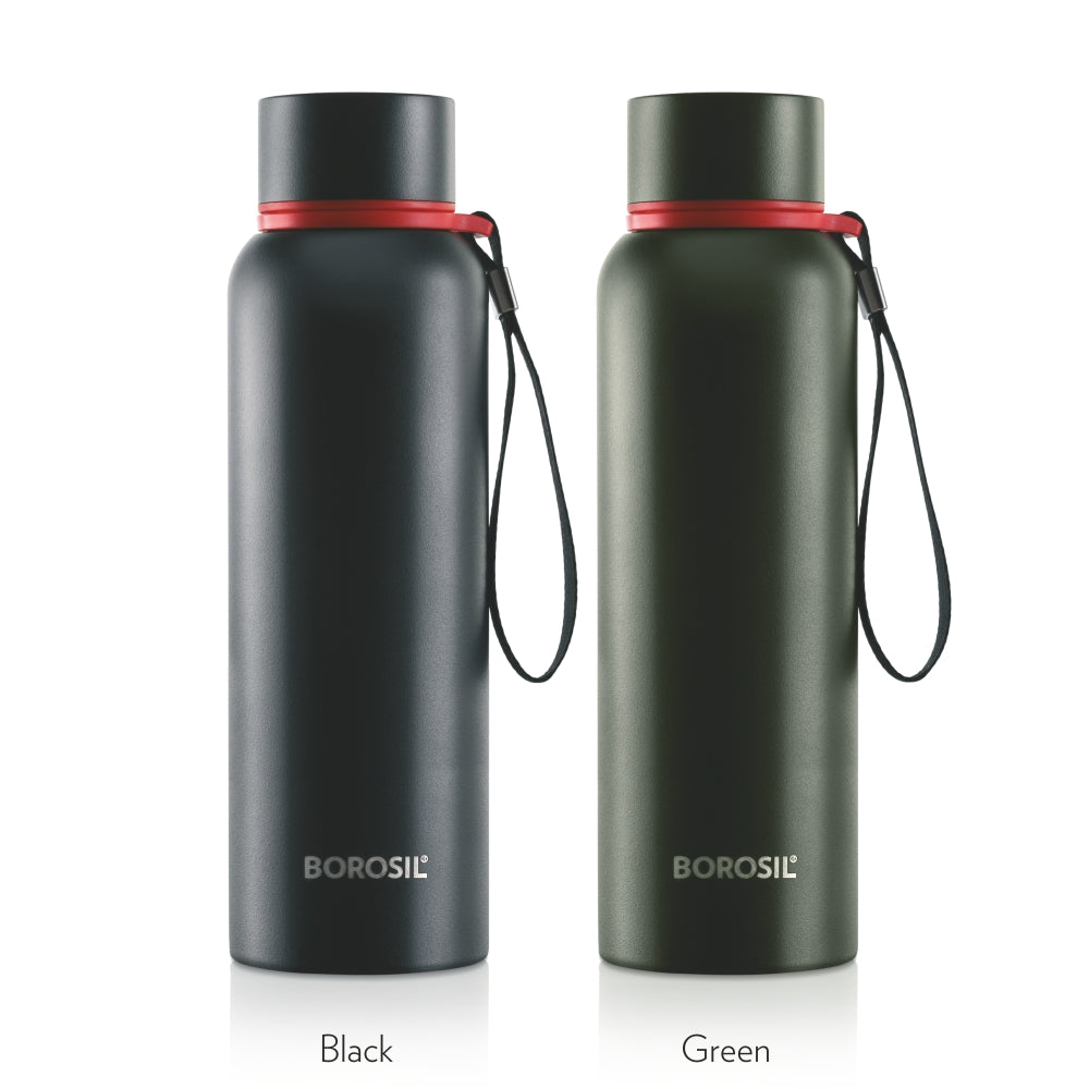 Pre-Printed Trek Double Wall Bottle,Green