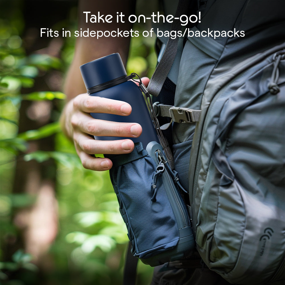 Pre-Printed Trek Indigo Double Wall Bottle