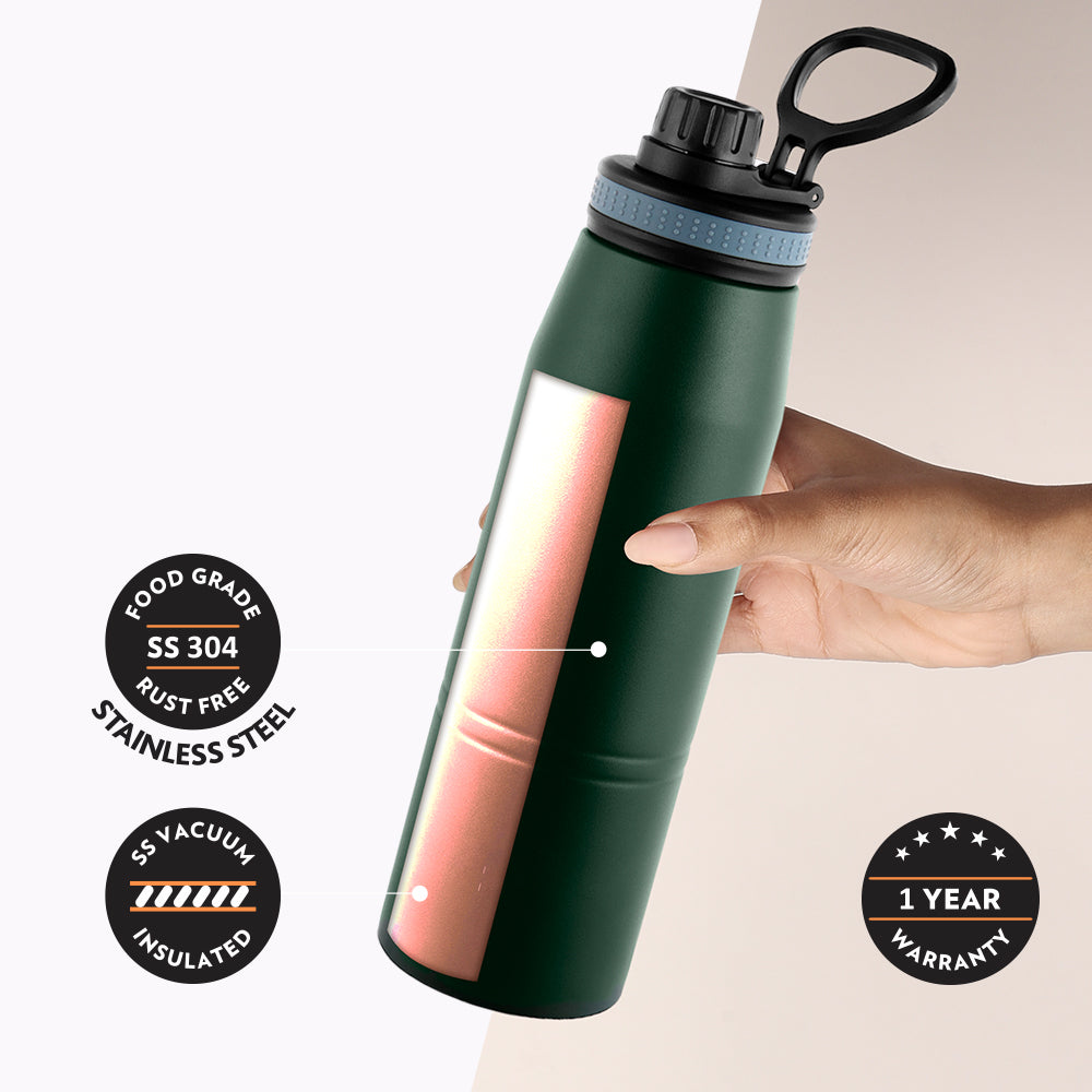 Pre-Printed Borosil Gosport Green, 900ml