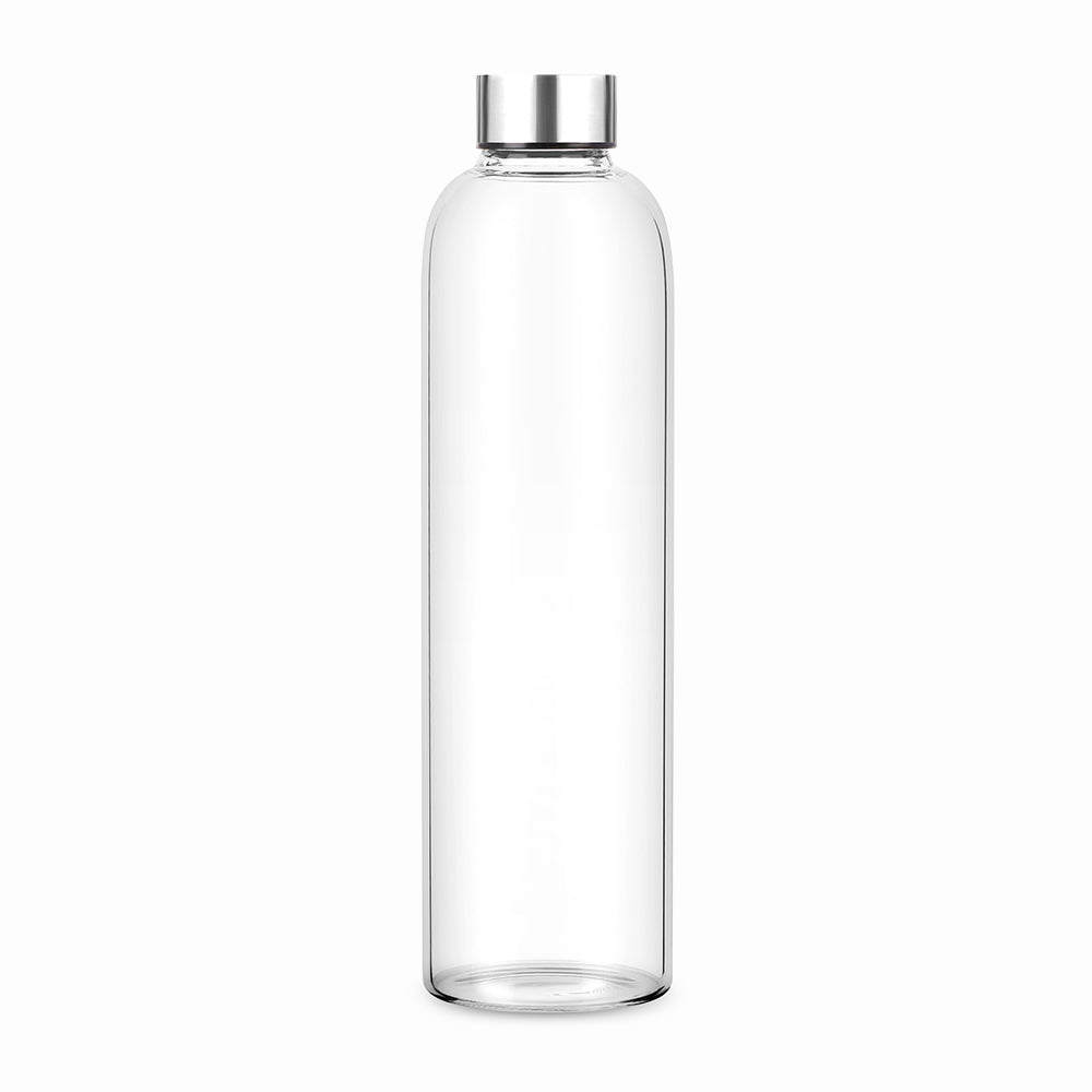 Pre-Printed Personalised Crysto Clear Glass Bottle