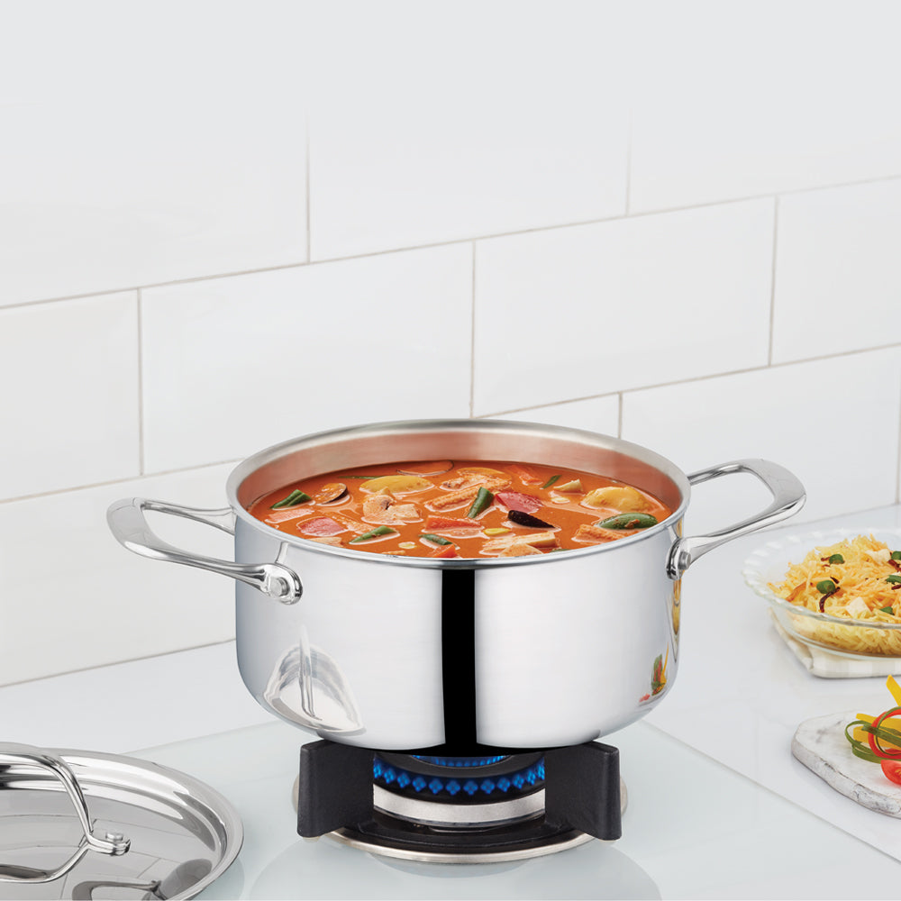 Refurbished/OLD Cookfresh SS Five-ply Casserole