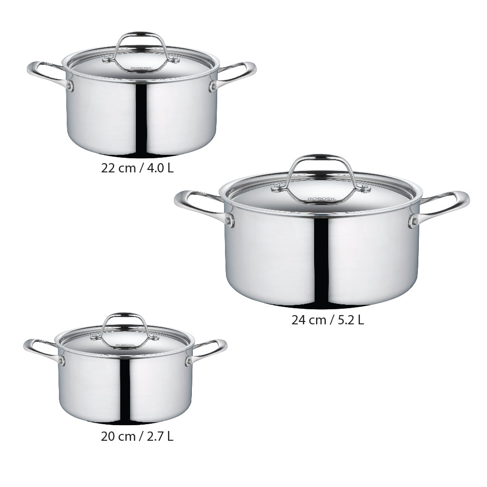 Refurbished/OLD Cookfresh SS Five-ply Casserole