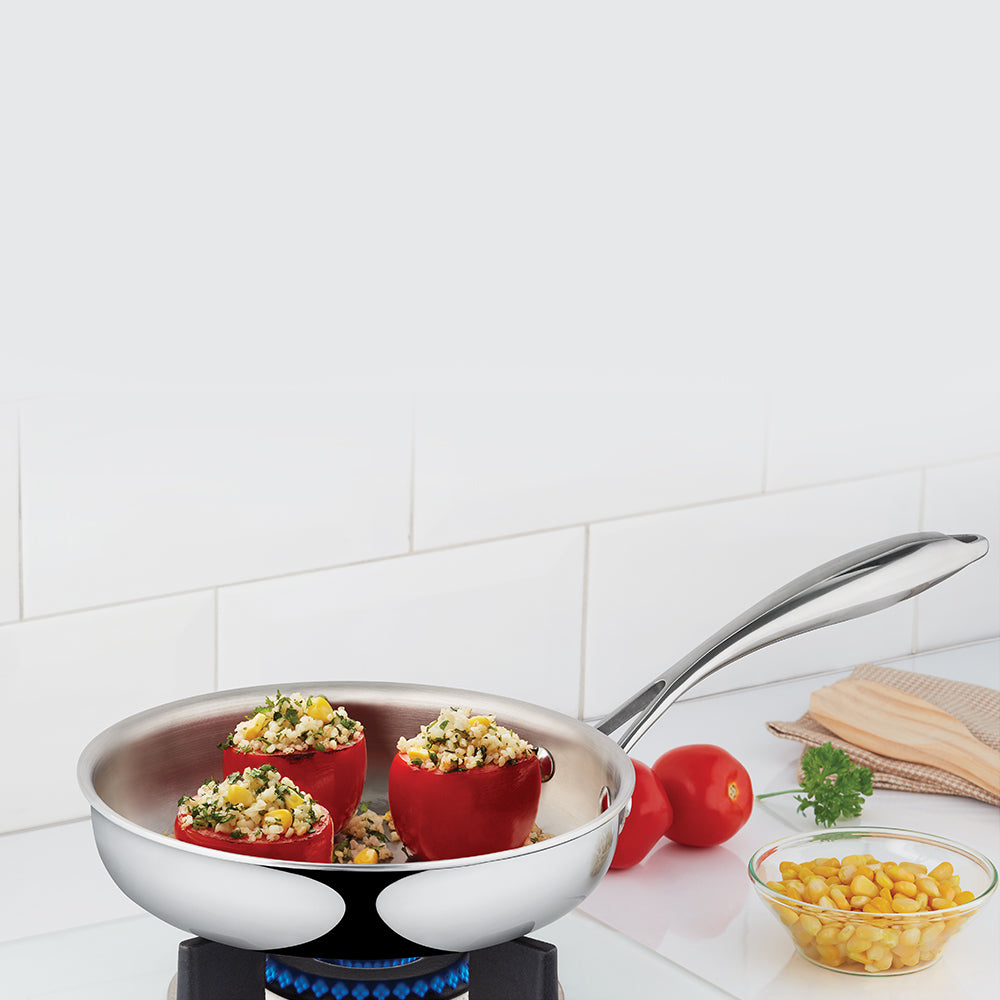 Refurbished/OLD Cookfresh SS Five-ply Fry Pan