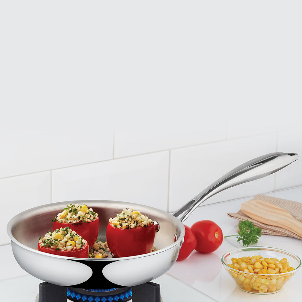 Refurbished/OLD Cookfresh SS Five-ply Fry Pan