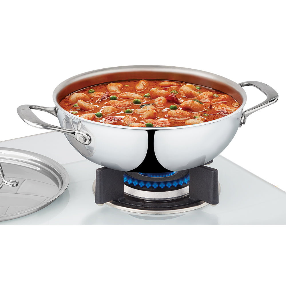Refurbished/OLD Cookfresh SS Five-ply Kadhai
