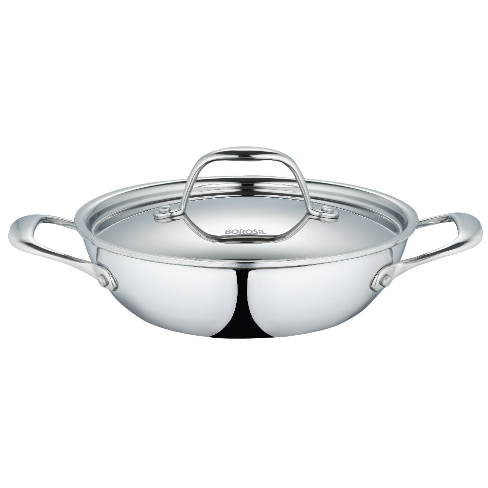 Refurbished/OLD Cookfresh SS Five-ply Kadhai