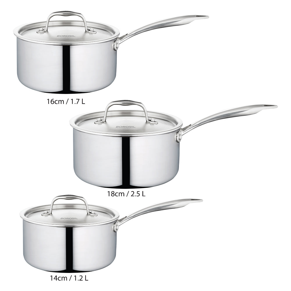 Refurbished/OLD Cookfresh Five-ply Sauce Pan