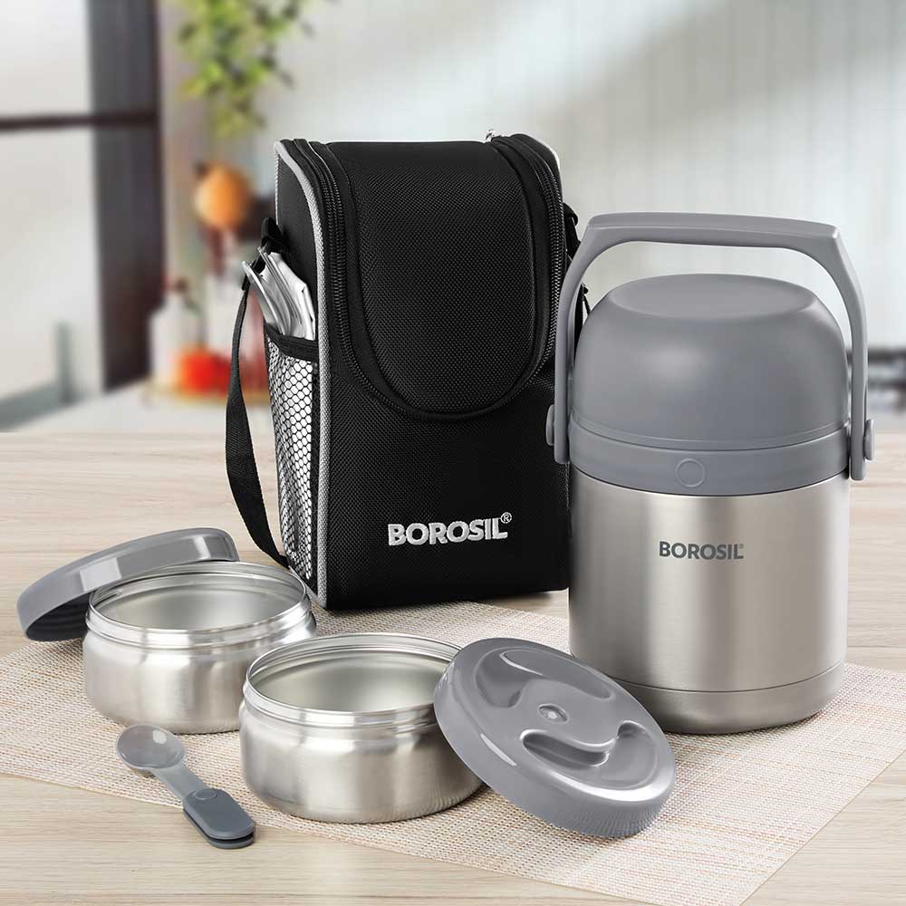 Pre-Printed Hot n Fresh Lunchbox, 2 Container, Personalised