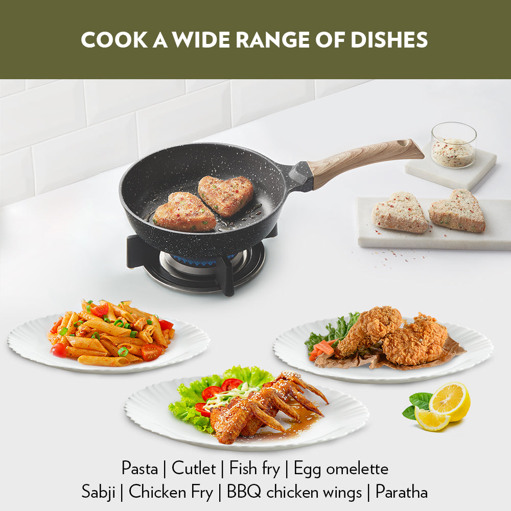 Refurbished/OLD Vajra Nonstick Deep Fry Pan