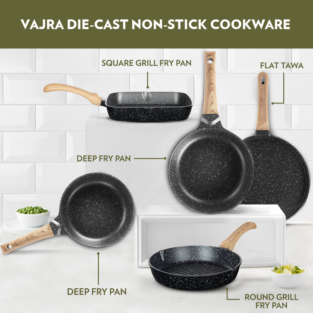 Refurbished/OLD Vajra Nonstick Deep Fry Pan