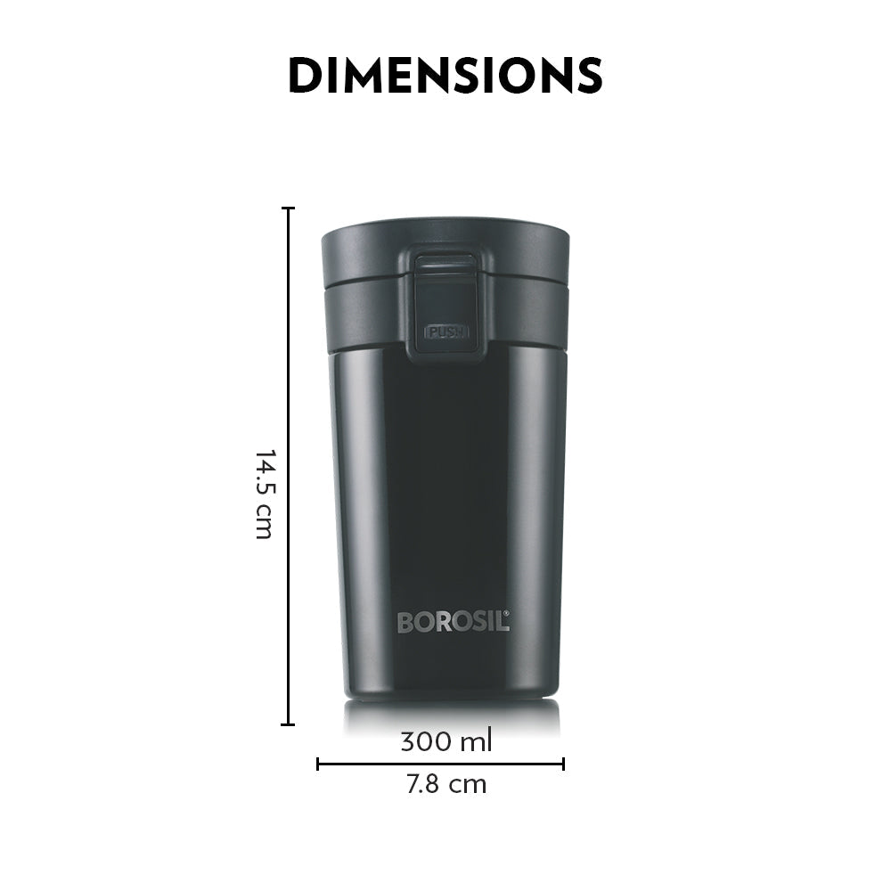 Pre-Printed Coffeemate Insulated Mug, 300ml
