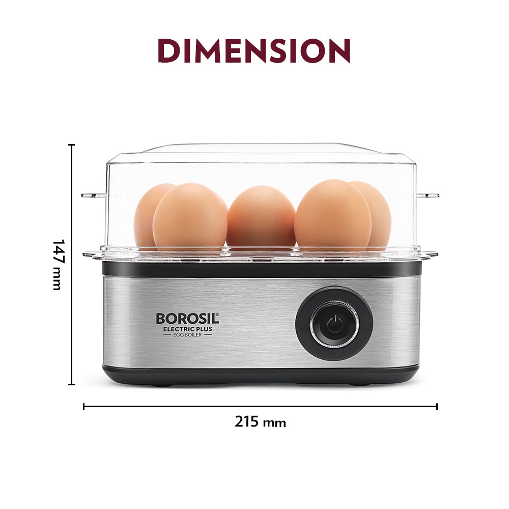 My Borosil Egg Cookers Electric Plus Egg Boiler