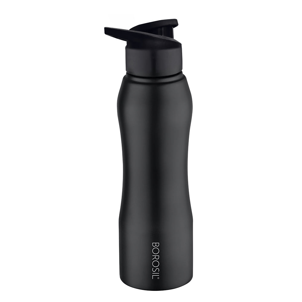 Pre-Printed Grip n Sip Black, Personalise, 750 ml