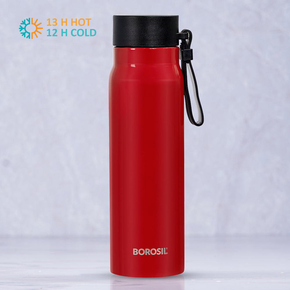 Pre-Printed Bliss Bottle, Red, 500 ml-Personalise