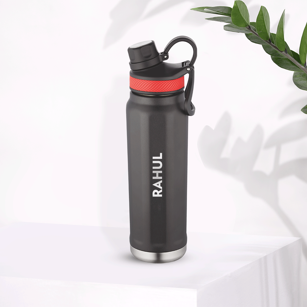 Pre-Printed SportSip Black Personalise, 710ml