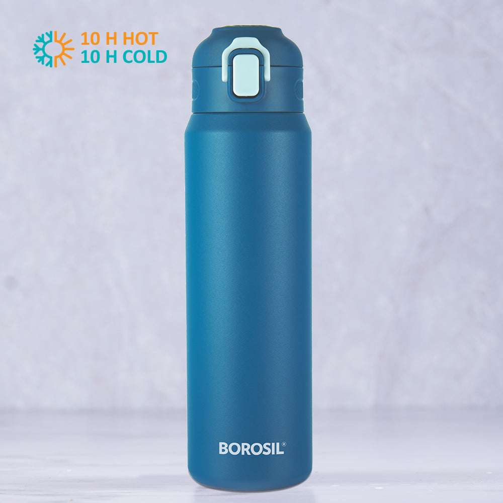 Pre-Printed Aquasport Insulated Bottle, 800 ml, Blue-Personalise