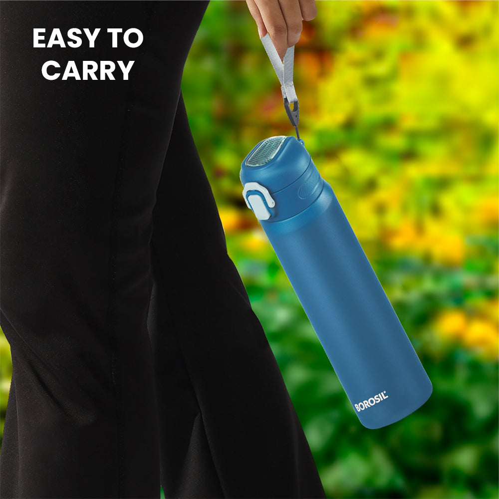 Pre-Printed Aquasport Insulated Bottle, 800ml, Blue