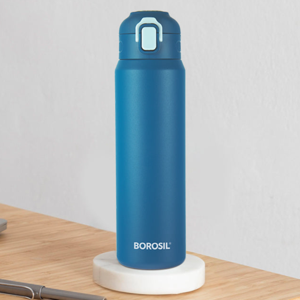 Pre-Printed Aquasport Insulated Bottle, 800ml, Blue