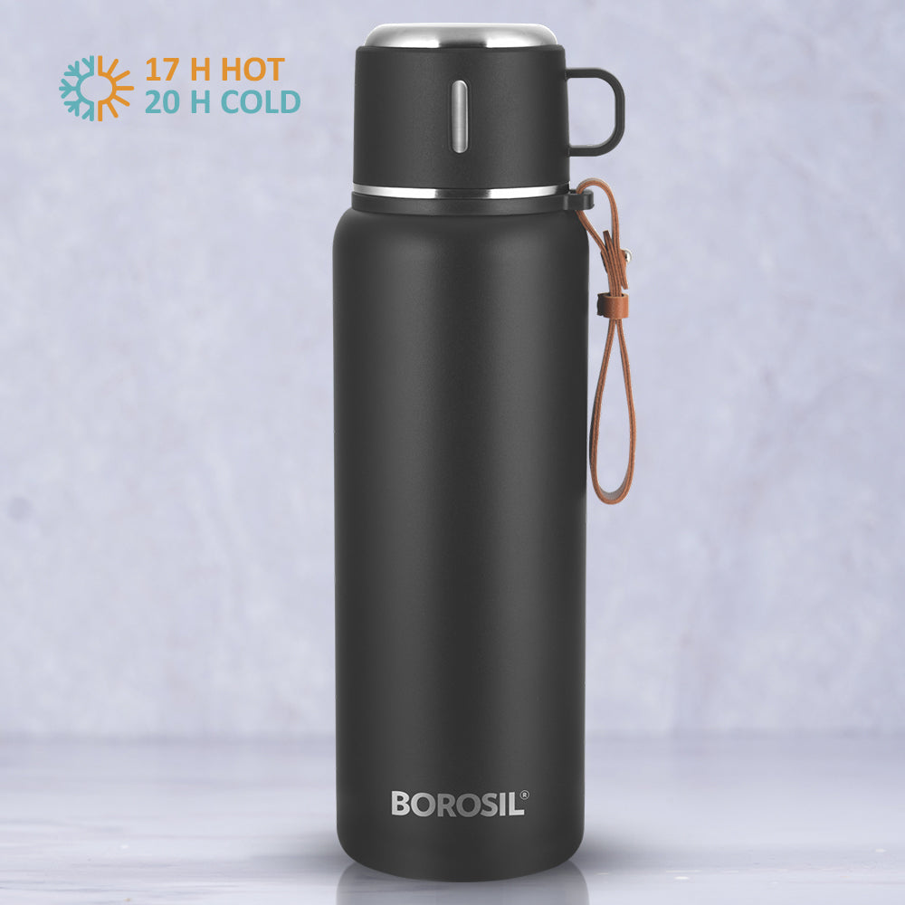 Pre-Printed Cruise Insulated Bottle Personalise, Black, 900ml
