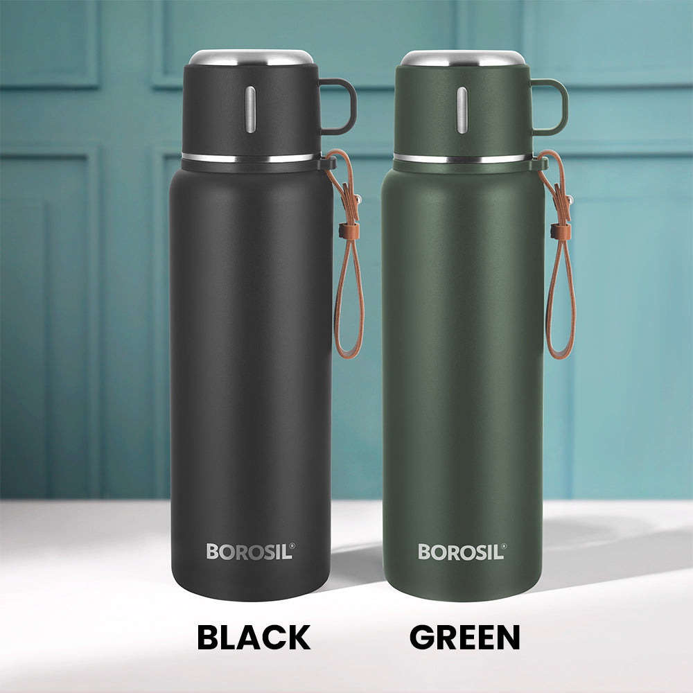 Pre-Printed Cruise Insulated Bottle Personalise, Black, 900ml