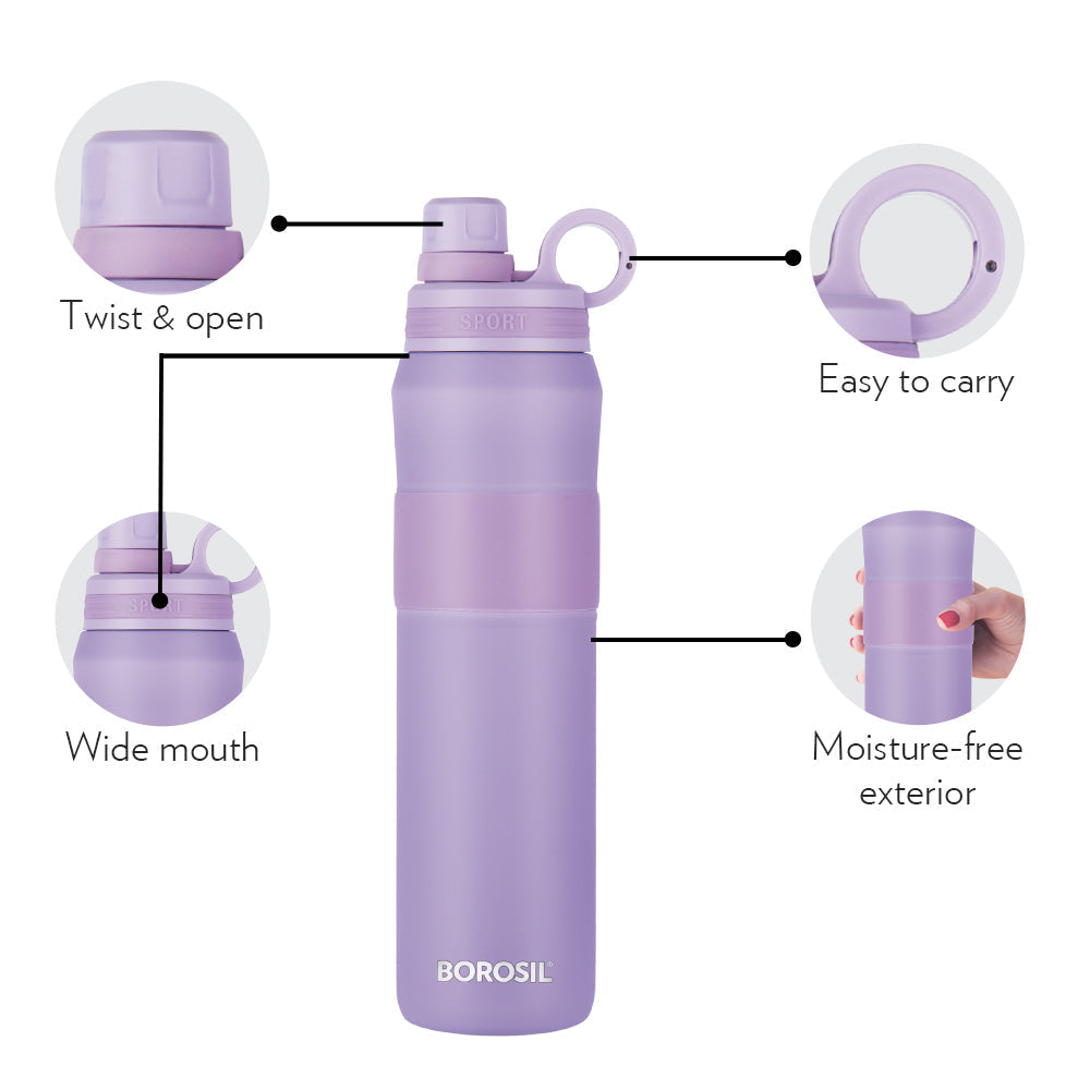 Pre-Printed ThirstBurst Lavender, Personalise, 800ml